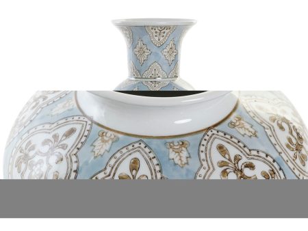 Vase DKD Home Decor Blue Hot on Sale