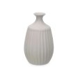 Vase Grey Ceramic 19 x 31 x 19 cm (4 Units) Stripes Supply