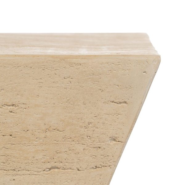 Centre Table Beige 80 x 80 x 40 cm Cheap