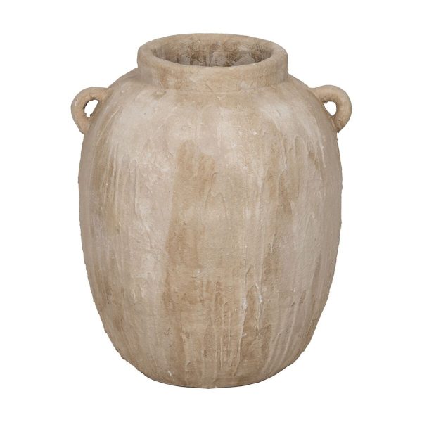 Vase Beige Ceramic 48 x 44,5 x 58 cm Online now