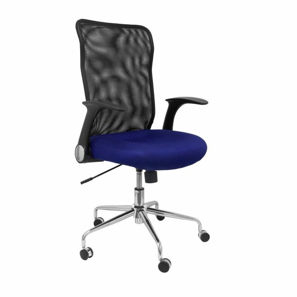 Office Chair Minaya P&C 4031AZ Blue Black Online Hot Sale