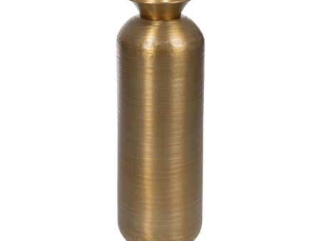 Vase Golden Aluminium 28 x 28 x 88,9 cm Cheap