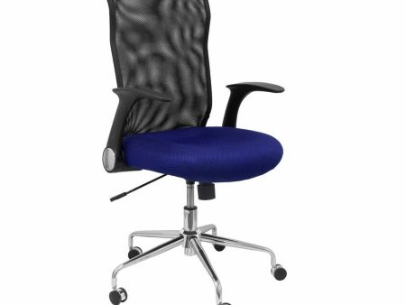 Office Chair Minaya P&C 4031AZ Blue Black Online Hot Sale