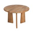 Centre Table Natural 60 x 60 x 40 cm Hot on Sale