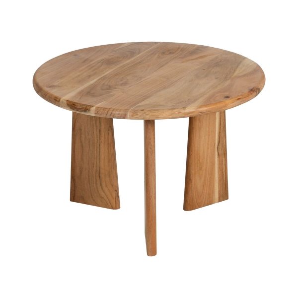 Centre Table Natural 60 x 60 x 40 cm Hot on Sale