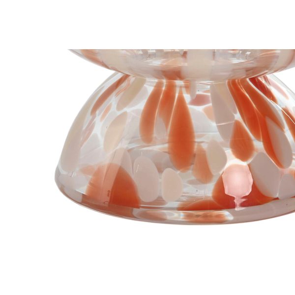 Vase Home ESPRIT Cream Terracotta Crystal Modern 16 x 16 x 24 cm For Cheap