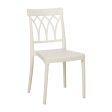 Dining Chair White 42 x 54 x 83 cm Online now