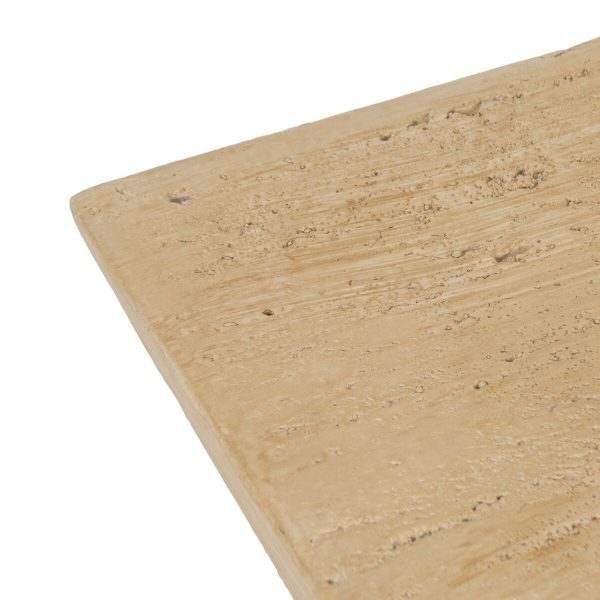 Centre Table Beige 80 x 80 x 40 cm Cheap