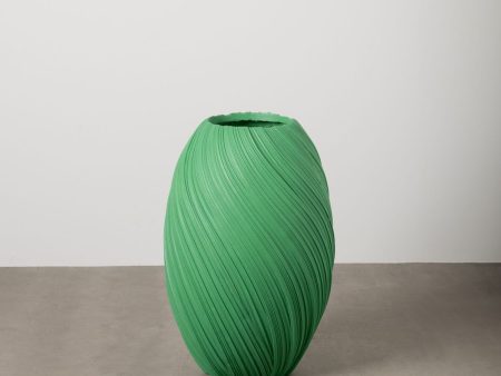 Vase Green Magnesium 51,5 x 51,5 x 76,6 cm Online Hot Sale