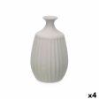 Vase Grey Ceramic 19 x 31 x 19 cm (4 Units) Stripes Supply