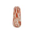 Vase Home ESPRIT Cream Terracotta Crystal Modern 12,5 x 12,5 x 30 cm Cheap