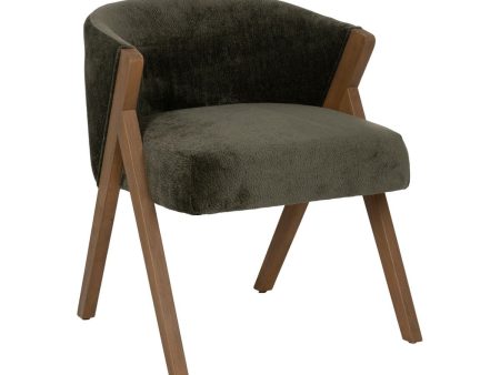 Dining Chair Polyester Wood Foam 58 x 59,5 x 68,5 cm For Discount