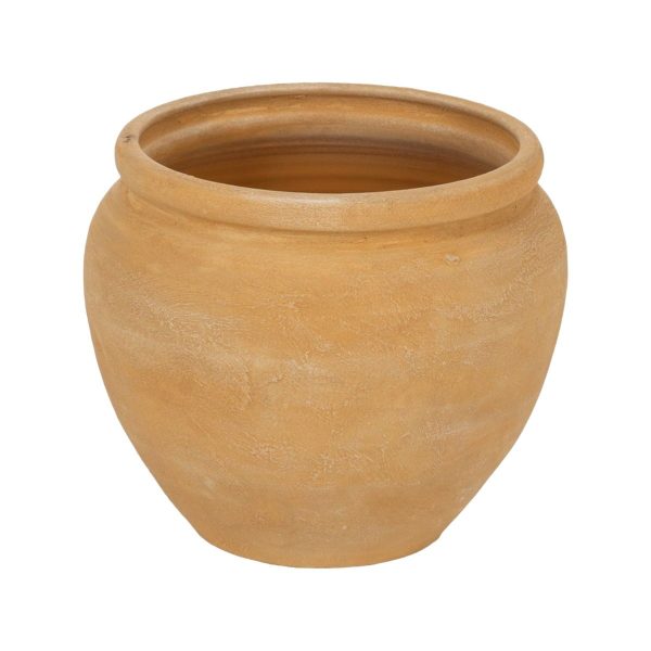 Vase Yellow Ceramic 35 x 35 x 34 cm Sale