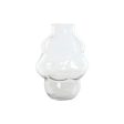 Vase Home ESPRIT Transparent Crystal 24 x 22 x 32 cm Online now