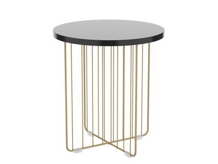 Side table Vinthera Moa Golden Metal 44 x 47,8 cm Cheap