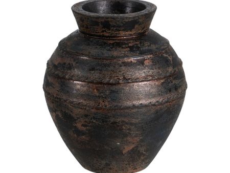 Vase Brown Terracotta 29 x 31 x 34 cm Cheap