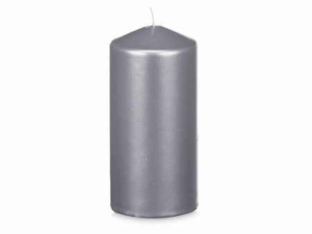 Candle Acorde 92539 Silver 7 x 15,5 x 7 cm (12 Units) Fashion