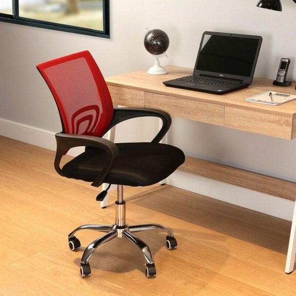 Office Chair Versa Black Red Multicolour 51 x 58 cm on Sale