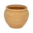 Vase Yellow Ceramic 39 x 39 x 40 cm Online Hot Sale