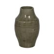 Vase Green Ceramic 26,5 x 26,5 x 41 cm Cheap