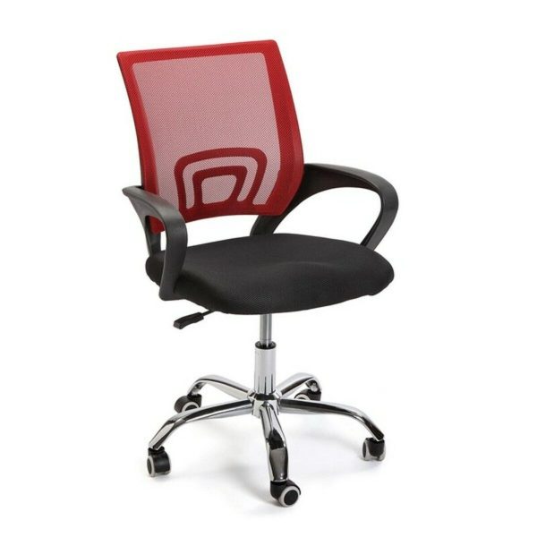 Office Chair Versa Black Red Multicolour 51 x 58 cm on Sale