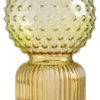 Vase Yellow Green Crystal For Cheap