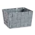 Basket Braiding Grey Cloth (15 x 10,5 x 20 cm) (24 Units) Online Sale