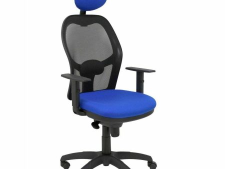 Office Chair with Headrest Jorquera P&C 15SNBALI229C Blue Hot on Sale