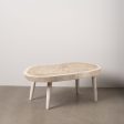 Centre Table White 100 x 70 x 45 cm For Discount