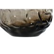 Vase Home ESPRIT Dark brown Crystal Modern 21,5 x 21,5 x 19 cm Cheap