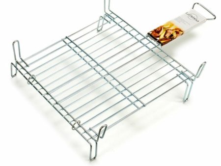 Grill Double 40 x 40 cm Zinc-plated steel (5 Units) on Sale