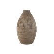 Vase Home ESPRIT Beige Magnesium 28 x 28 x 48 cm For Sale