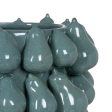 Vase Blue Ceramic 26,7 x 26,7 x 40 cm Online Hot Sale