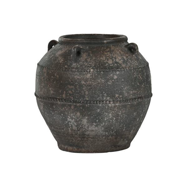 Vase Home ESPRIT Brown Ceramic 45 x 45 x 40 cm Discount