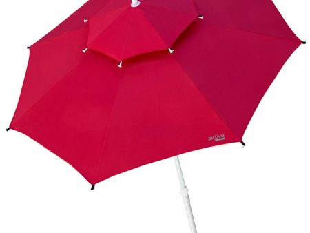 Sunshade Aktive Red Metal Fibreglass 280 x 261 x 280 cm (4 Units) Discount