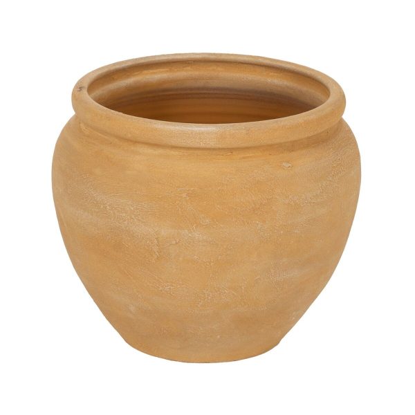 Vase Yellow Ceramic 35 x 35 x 34 cm Sale