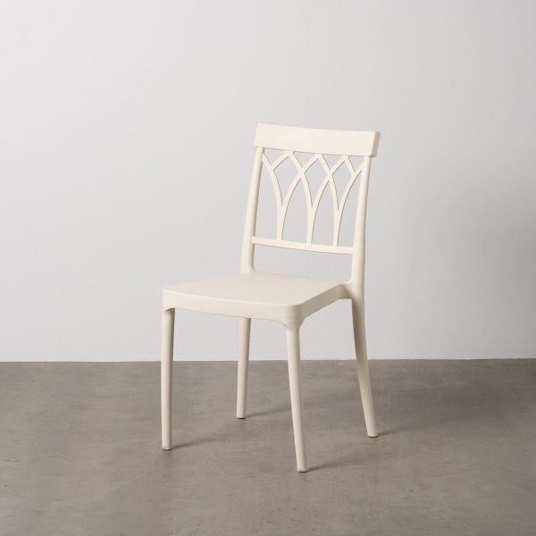 Dining Chair White 42 x 54 x 83 cm Online now