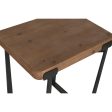 Set of 2 tables Home ESPRIT Brown Black 50 x 38 x 62 cm Online now