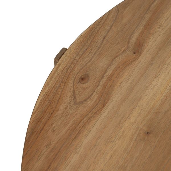 Centre Table Natural 80 x 80 x 40 cm Online now