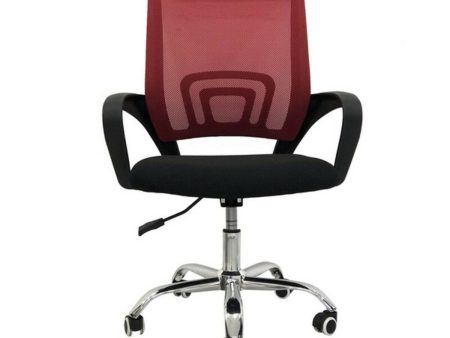 Office Chair Versa Black Red Multicolour 51 x 58 cm on Sale