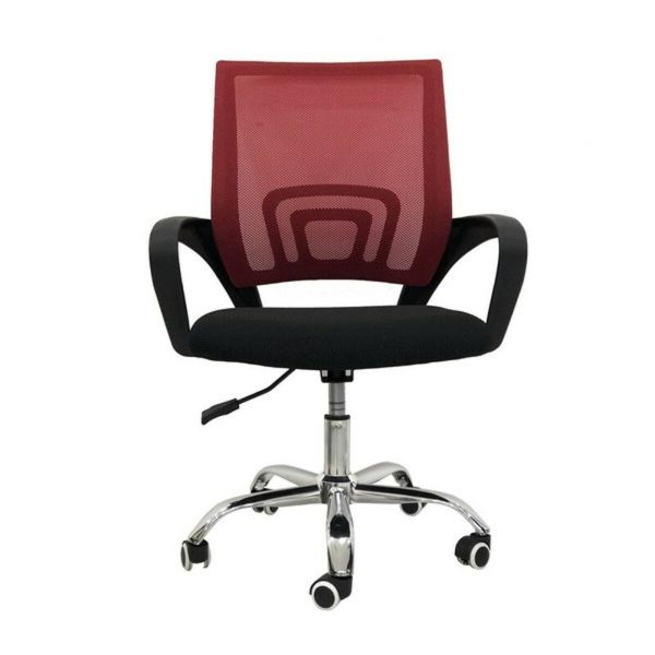 Office Chair Versa Black Red Multicolour 51 x 58 cm on Sale