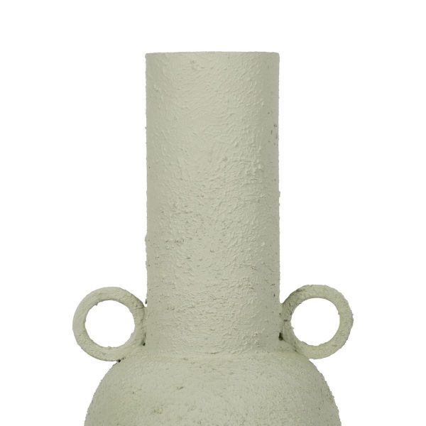 Vase Light Green Iron 20 x 20 x 46 cm Online now