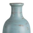 Vase Turquoise Terracotta 28 x 30 x 67 cm Online Sale