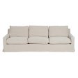 Sofa Cream 260 x 100 x 83 cm Online