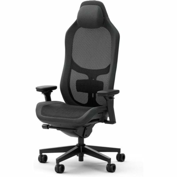 Office Chair Fractal Black Fashion