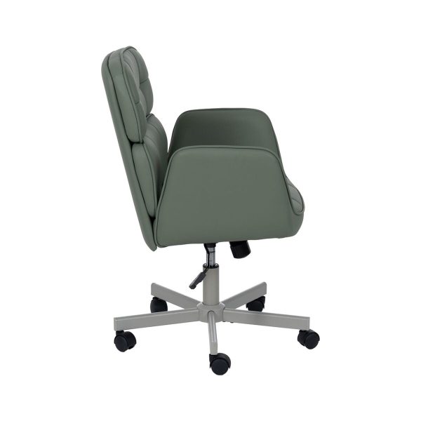 Dining Chair Green Grey Nylon Polyester Foam Wood Iron 57 x 60,5 x 85 cm For Discount