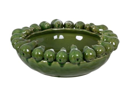 Centerpiece Green Ceramic 37,3 x 37,3 x 13,7 cm Online