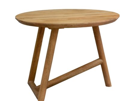 Centre Table Natural 60 x 60 x 45 cm For Discount