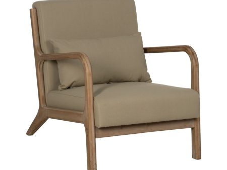 Armchair Beige 66 x 85 x 74 cm on Sale