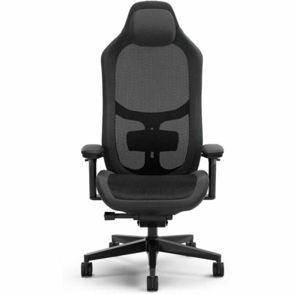 Office Chair Fractal Black Fashion